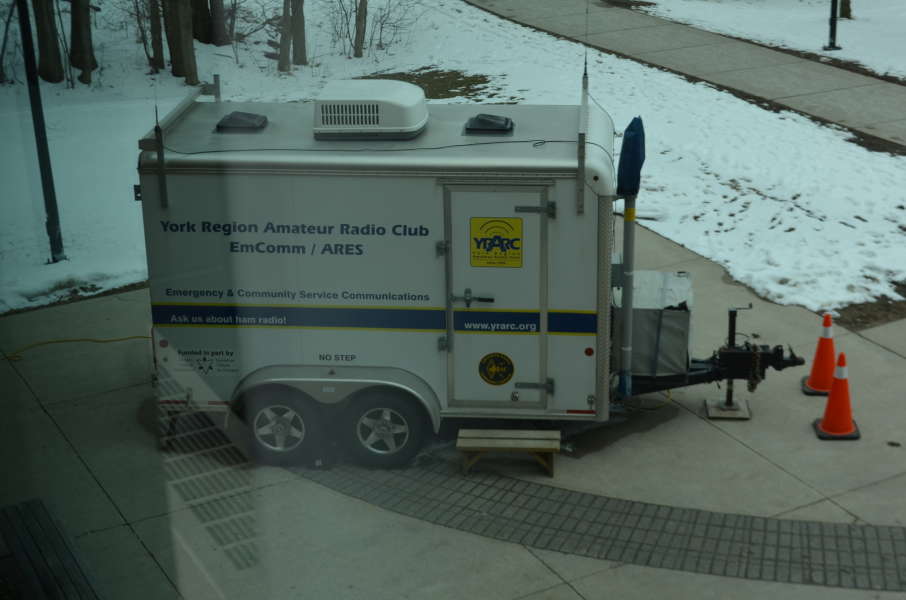 York Region Amateur Radio Club mobile communications center