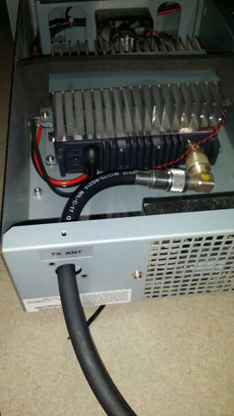 LMR-400 through the chassis 