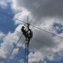 40 Meter Quad on tower