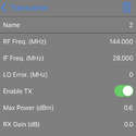 Q5signal 5BVUX Multi-Band 2M settings